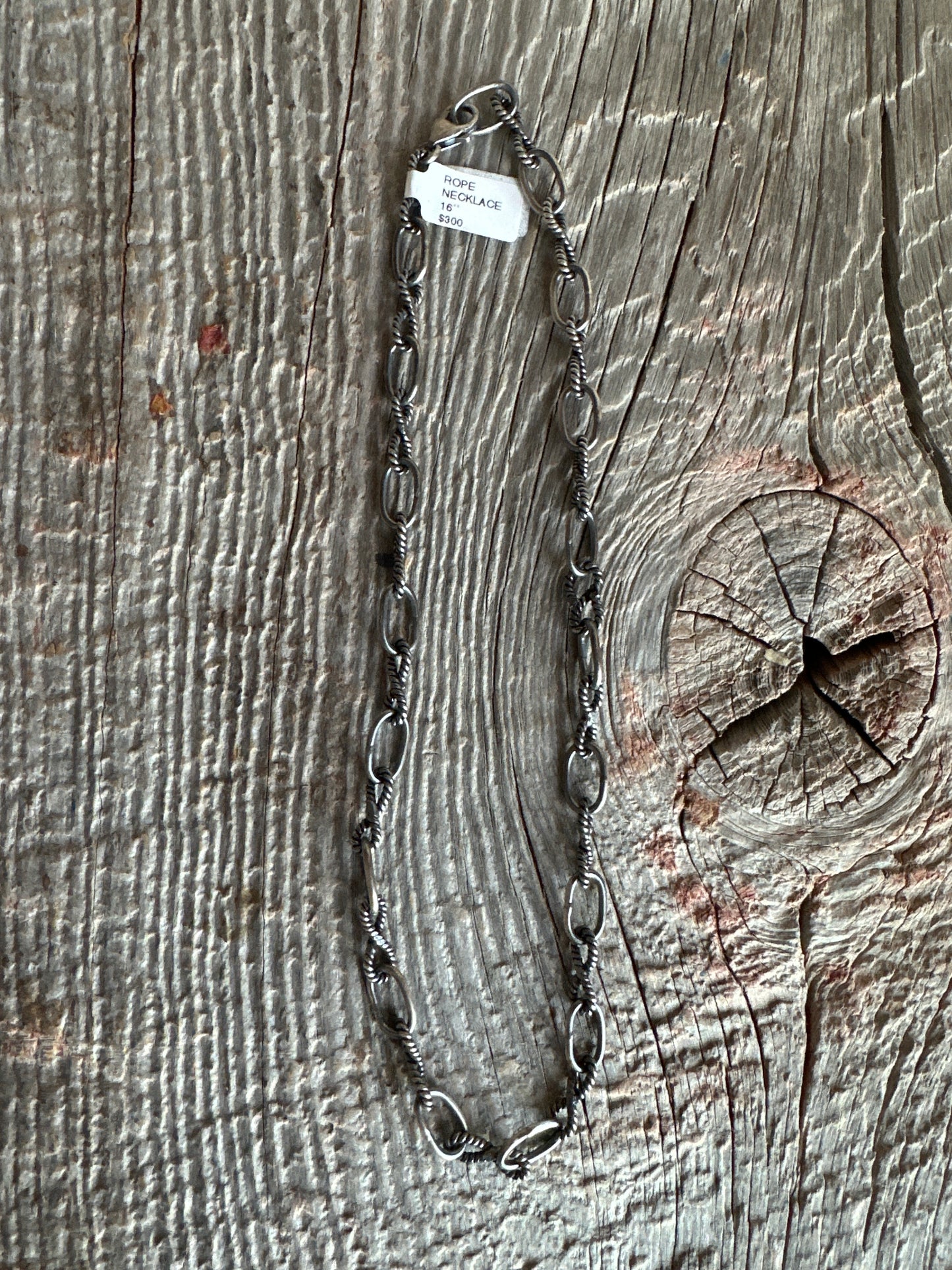 Rope paperclip 16in