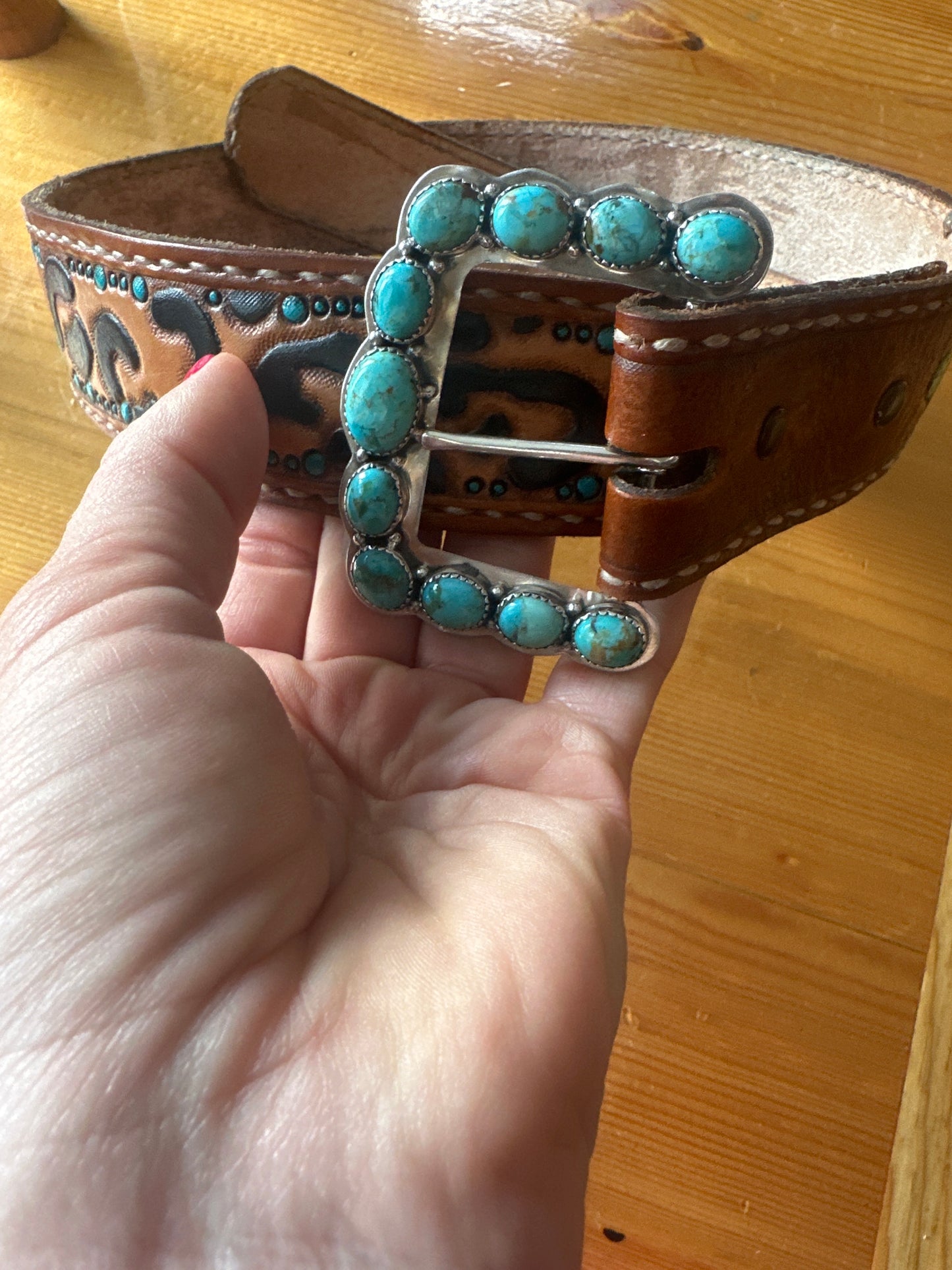 Turquoise buckle