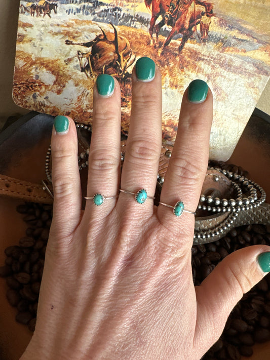 Dorthy Yazzie 1 stone ring