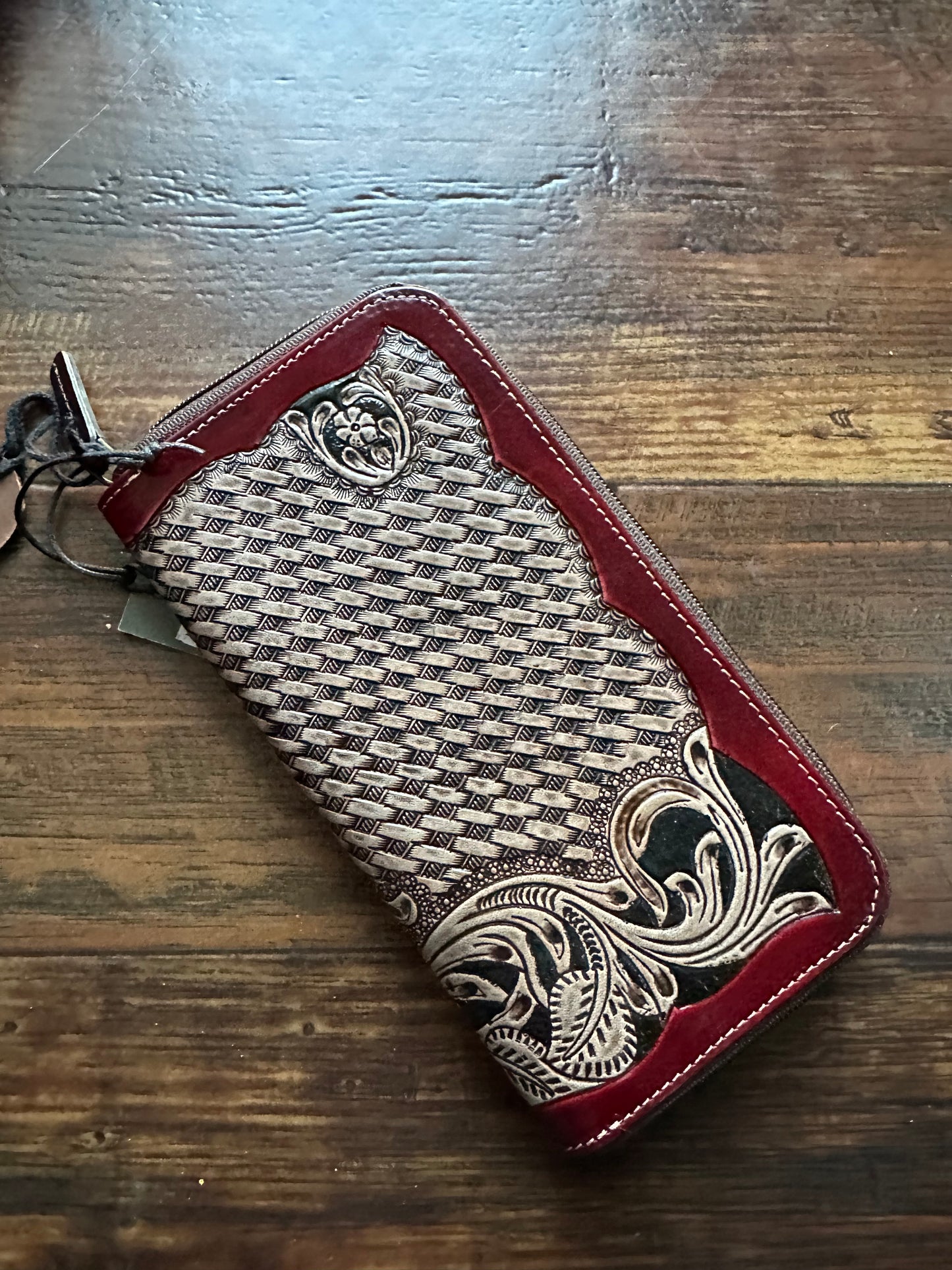 Crism weave wallet