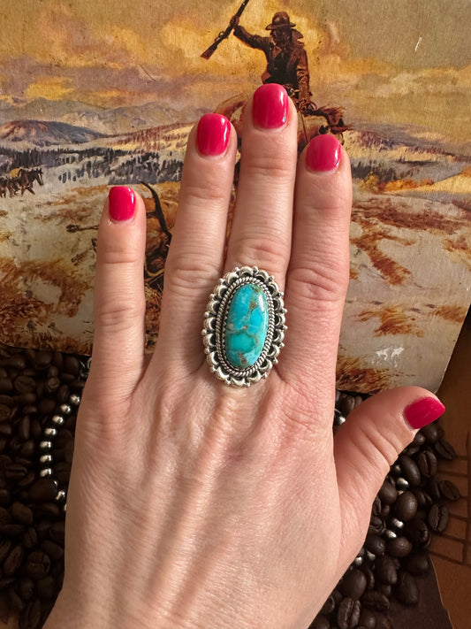 Hada statement ring adjustable