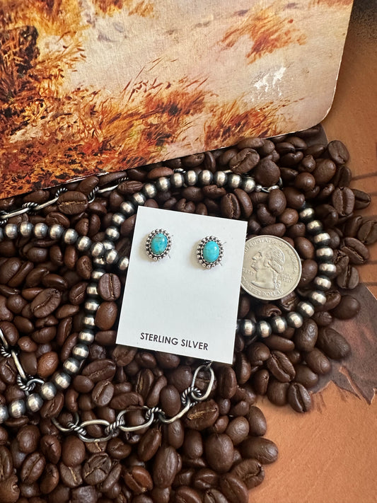 Hada turquoise tiny ovals