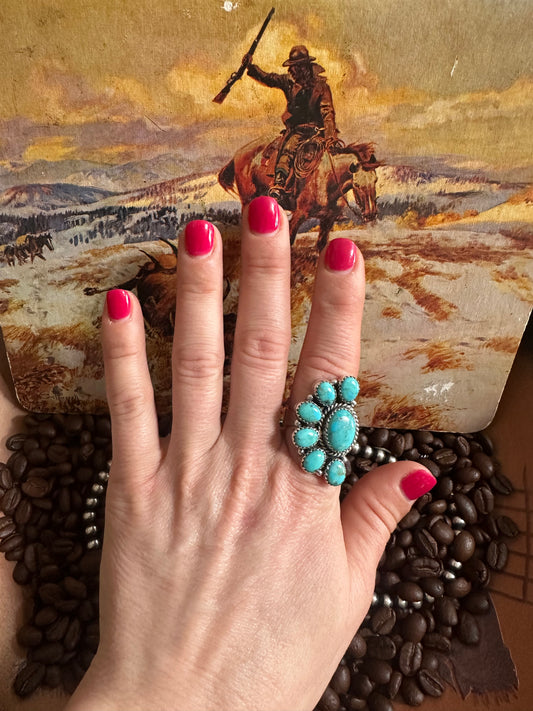 Hada half cluster ring Adjustable